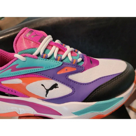 Women Puma Rs Fast Hypnotize Sneaker-  Size 6 - Vibrant Colors -  Brand New - Picture 12 of 16
